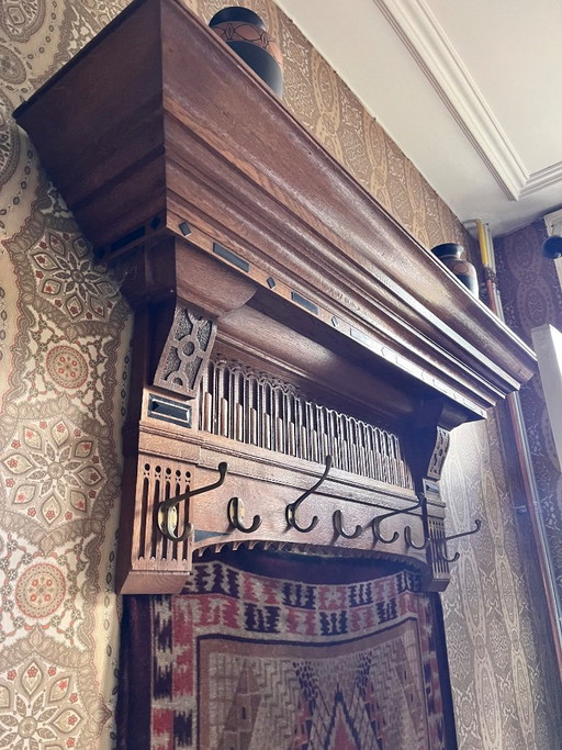 Portavaso – kapstokken, Wood, Brass