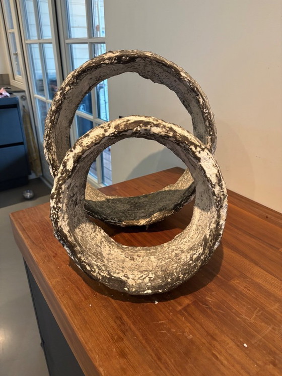 Image 1 of Joseph Cals ringen brons 42 diameter en 33 diameter