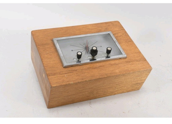 Image 1 of Küchen Zeitschaltuhr gemarkt WB-8084 Chicago USA mit Holzgehäuse