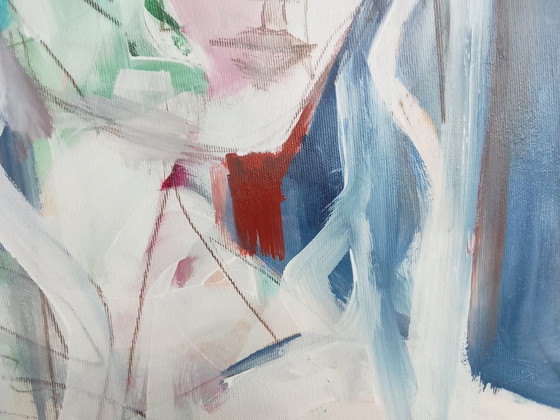 Image 1 of Acrylverfschilderij #zenoterra 40x90cm