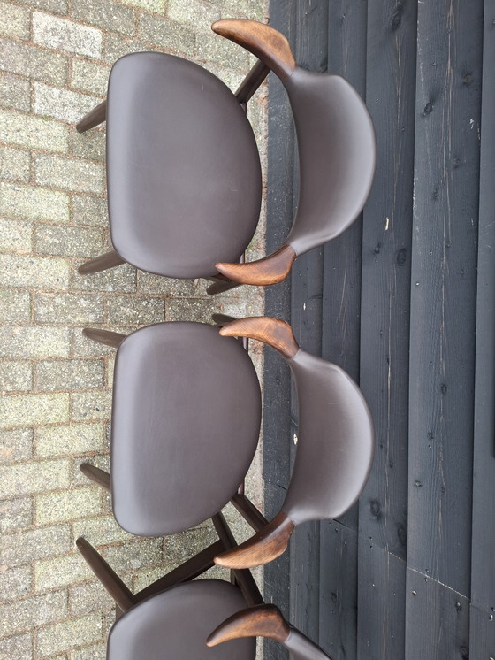 Image 1 of 4 sedie Tijsseling in corno di mucca