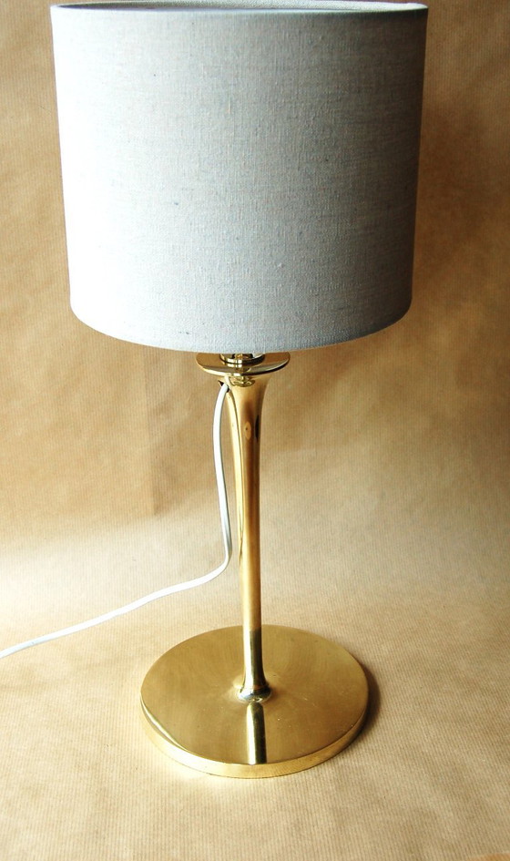 Image 1 of Bruno Paul (1874-1968). Art Deco table lamp in polished cast brass, 1930s