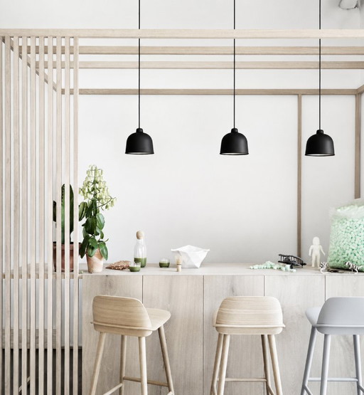 Muuto black grain (set of 3)