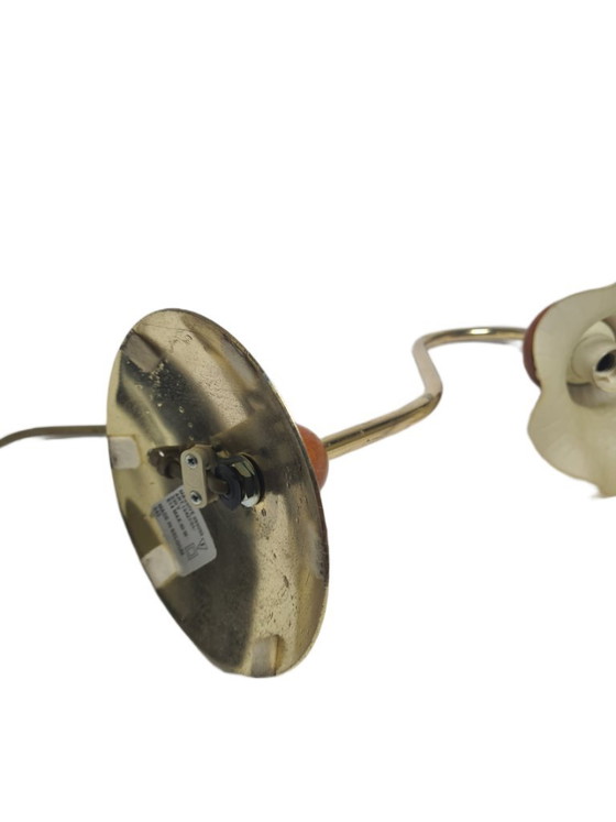 Art Deco Bedside Lamp, Poland, 1980s – Table lamps, Glass, Wood (photo 6 of 8)