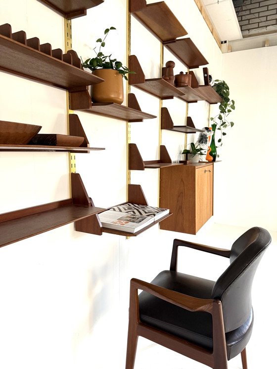 Image 1 of Vintage XL modulair wandsysteem, WK Möbel ‘60