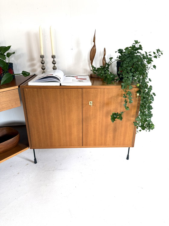 Image 1 of Mobile angolare vintage in teak, Omnia '60