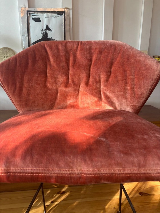 Saba Italia New York Bar Stool – Sergio Bicego – Rose Velvet – Barstools (photo 4 of 5)