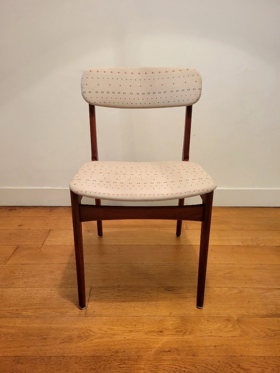 Image 1 of Set di 4 sedie di B. Rasmussen per Thorsø Møbelfabrik