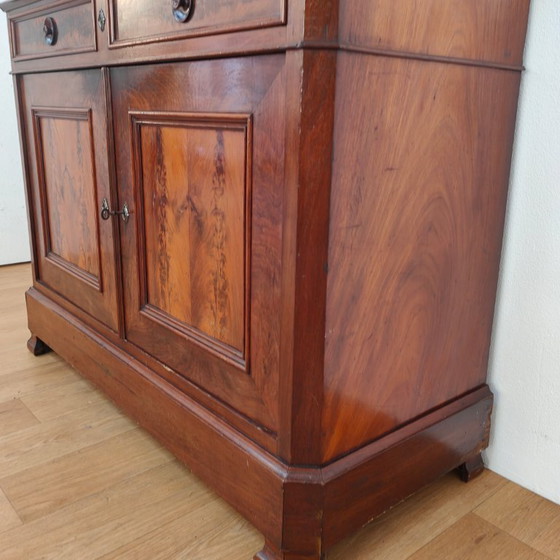 Image 1 of Antique brocante buffet cabinet sideboard cabinet cupboard