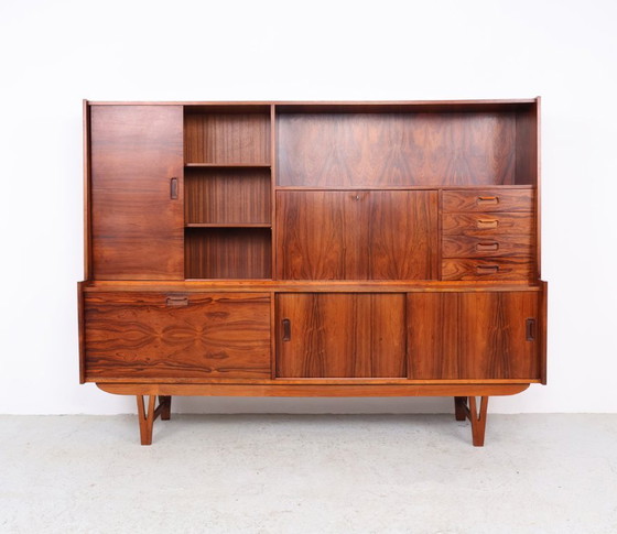 Image 1 of Vintage Dutch design buffet cabinet with asymmetrical layout, 1960s