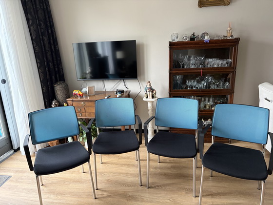 Image 1 of 4 chaises Gispen