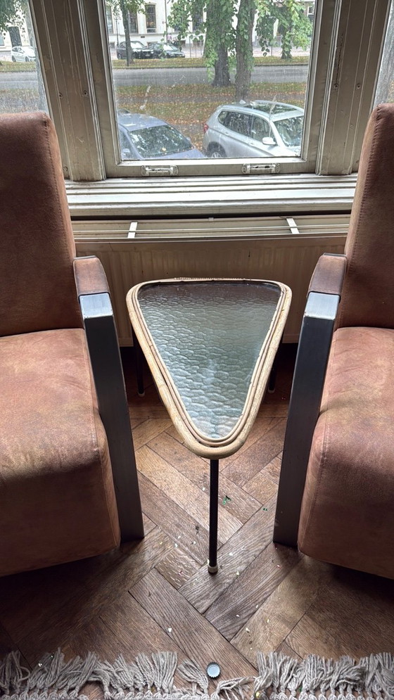 Couchtisch – Van Sliedregt, Beistelltische, Glass, Metal (photo 3 of 6)