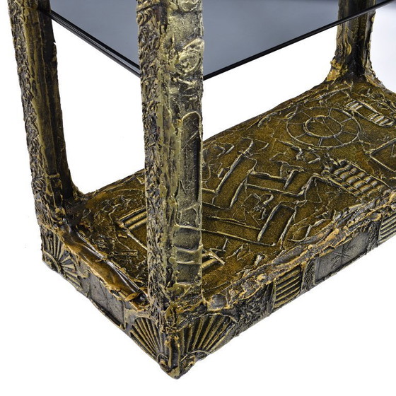 Image 1 of Adrian Pearsall per Craft Associates Scaffali espositivi brutalisti a torre