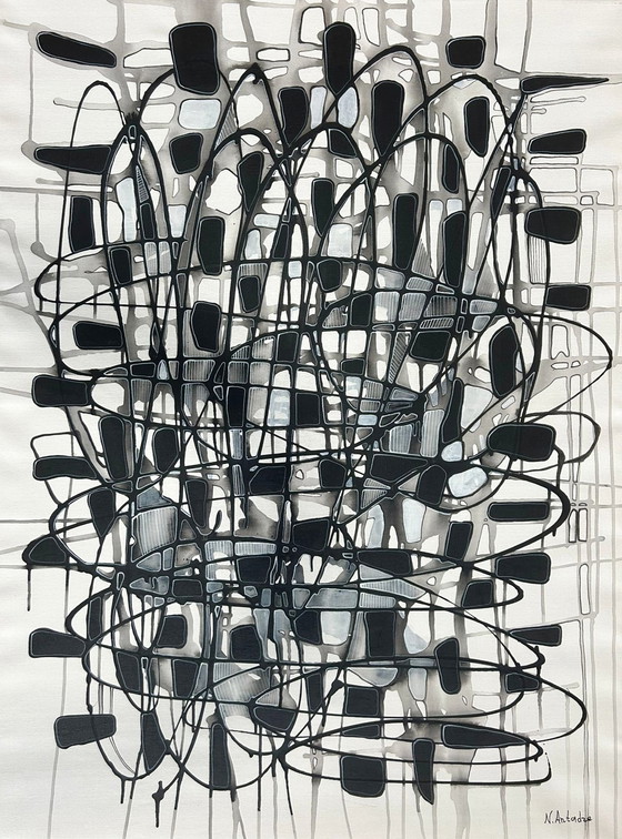 Image 1 of Natia Antadze Abstract Composition XXL