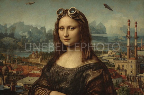 Image 1 of Fotografía impresa en plexiglás / Mona Lisa / Leonardo da Vinci / Edición limitada