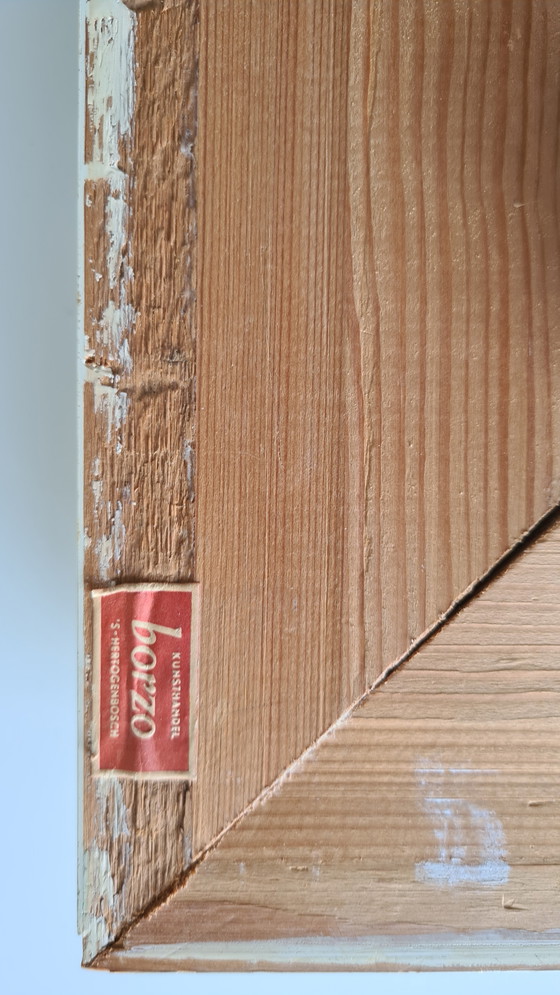 Image 1 of Jan Korthals (1916-1972) City view with bridge - signed