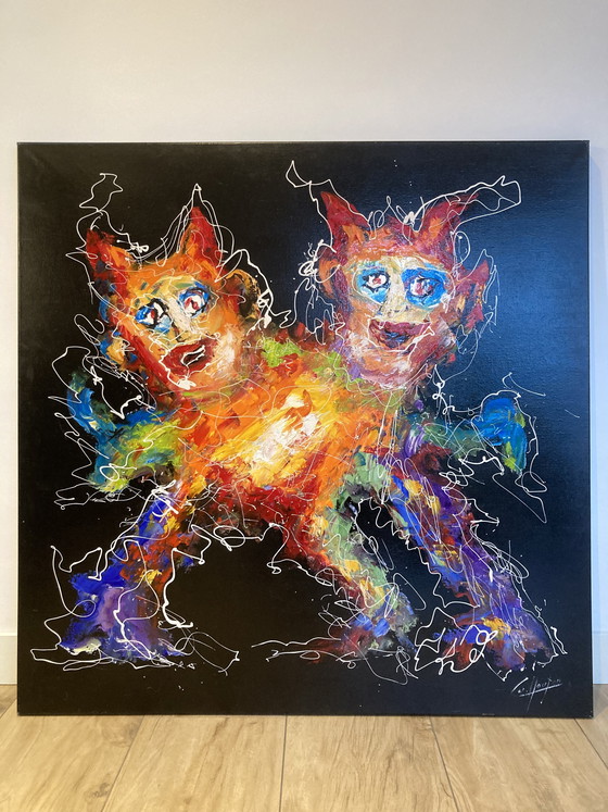 Image 1 of Dipinto di C. van Houten