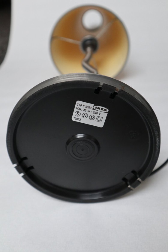 Image 1 of IKEA Antimon Tall Zigzag Squiggle Tafellamp Typ: B9303 10082