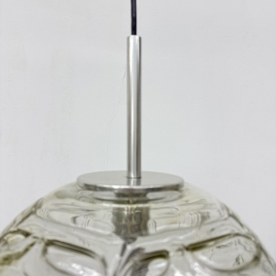 Image 1 of Suspension Doria en verre leuchten , 1970