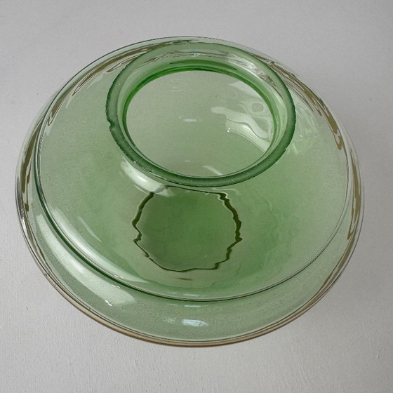 Image 1 of PICCOLA LAMPADA DA TAVOLO VINTAGE IN VETRO GRANITO