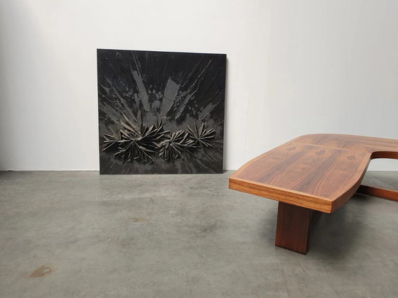 Image 1 of palissander boemerang vintage salontafel jaren 70 deens