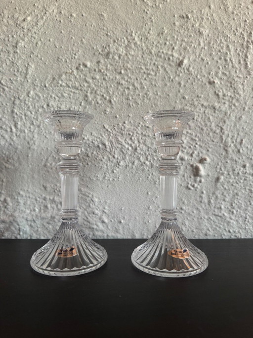 2 candelabri viennesi di Inn Crystal Austria – kandelaars en kaarsen, Glass (photo 2 of 5)