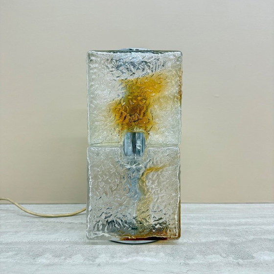 Image 1 of Murano Glass Table Lamp by Toni Zuccheri for Mazzega, 1970s