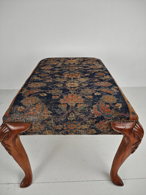 Antique Foot Stool, Walnut, English Regency, Circa 1800–1820 – Wood (photo 3 of 8)