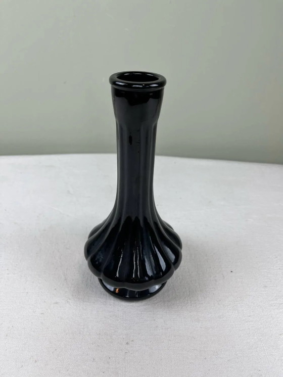 Black opaline soliflore – Vases, Barok (photo 3 of 5)