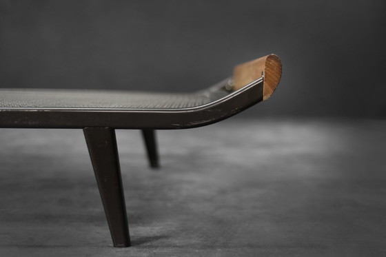 Image 1 of Vintage Mid-Century Dutch Modern Cleopatra Daybed in Brown by by Dick Cordemeyer for Auping, 1953