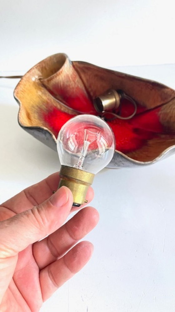 Vintage Vallauris Seashell Lamp – Vallauris France, Table lamps, Ceramic (photo 5 of 37)