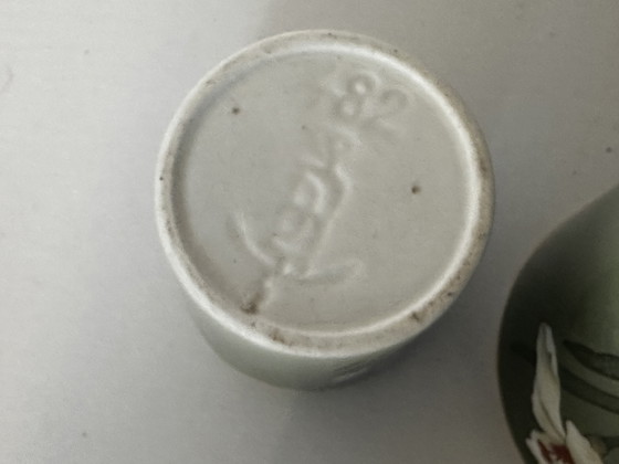 Image 1 of Nécessaire dit de Fumeur- Manufacture De Bruyn Faiencerie Fives Lille vers 1920