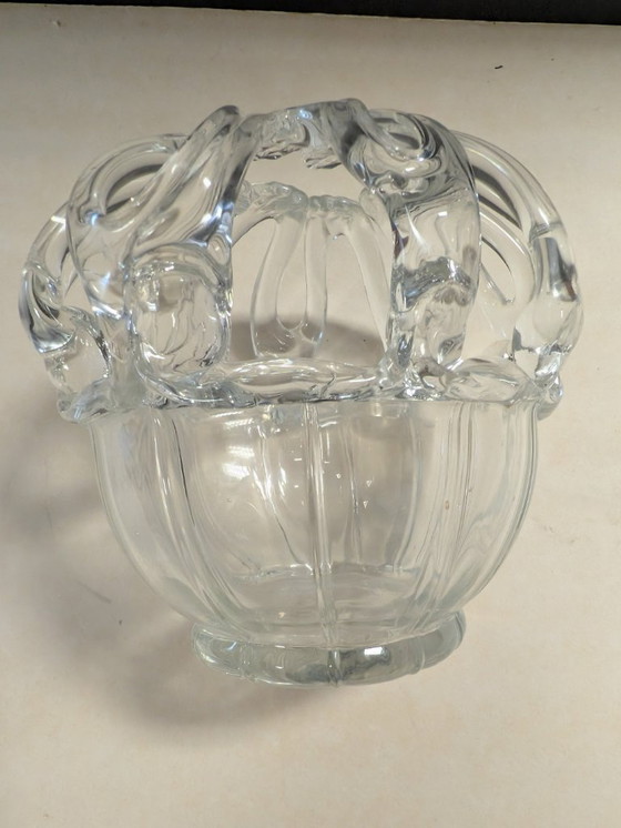 Image 1 of Antique hand-blown flower vase, flower holder, bridal crown - 1890