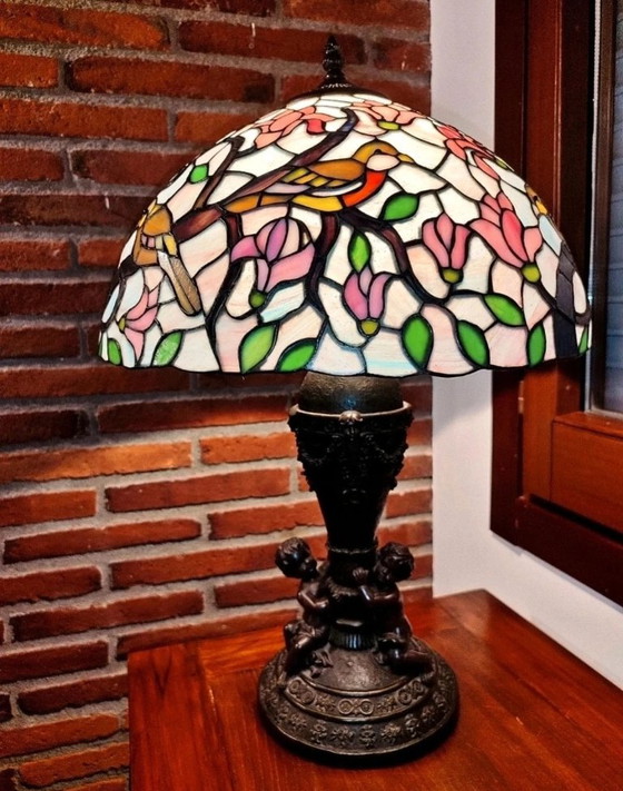 Tiffany Lamp Magnolia Model – Table lamps, Crystal (photo 4 of 13)