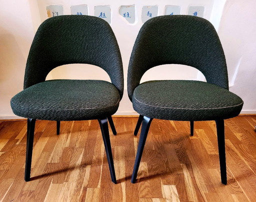 Knoll Eero Saarinen eetkamerstoelen