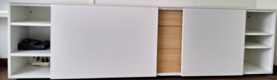 Image 1 of Karat sideboard with ceramic top, sliding doors and drawers