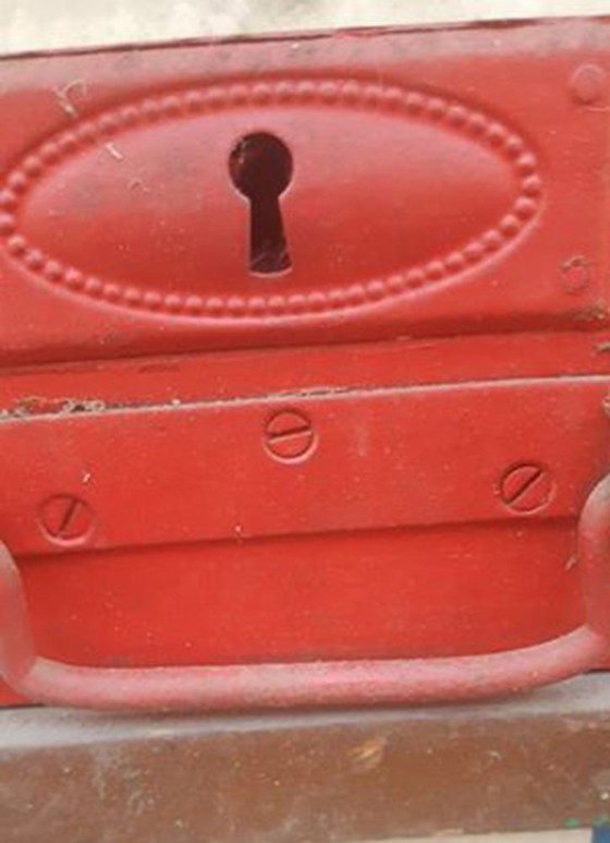 Mobile Industriale Vintage, anni '50 – Credenze con vetrina, Industrieel (photo 4 of 8)