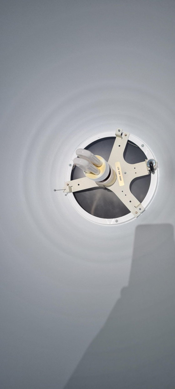 Image 1 of 2x Lámpara colgante Artemide NUR – plata mate – diseño Ernesto Gismondi