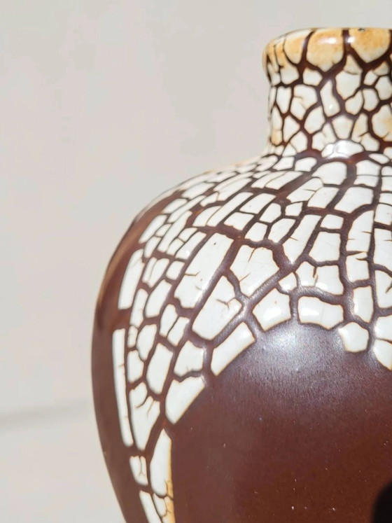 Stoneware vase "snake skin", Léon Pointu, Art Deco – Porcelain (photo 7 of 11)