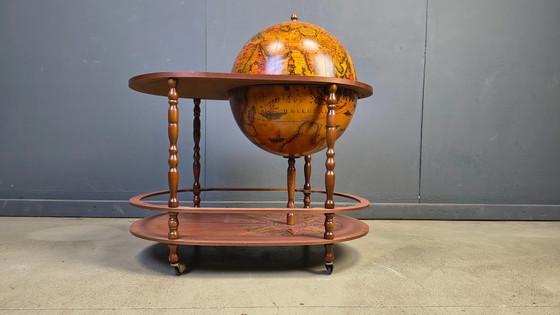 Vintage globe bar, 1970s – Bar carts, Wood (photo 6 of 15)