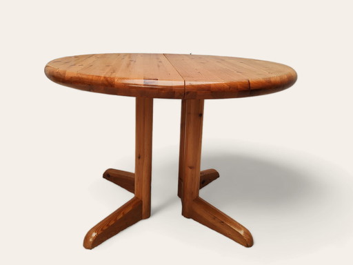 Vintage eettafel, uitschuifbaar