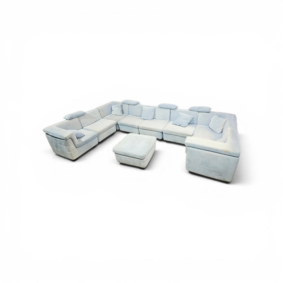 Modulaire hoekbank van Rolf Benz, jaren 70, set van 9 – Modulaire banken (photo 2 of 19)