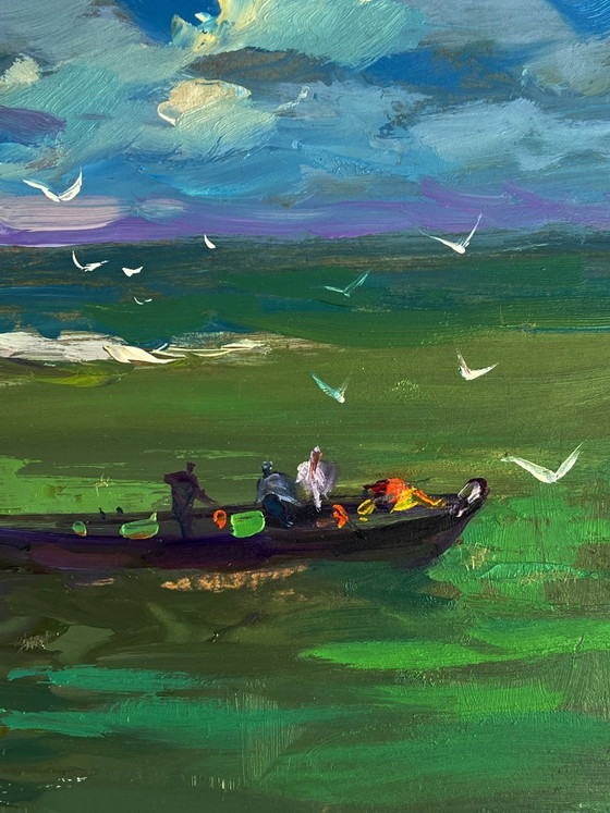 Image 1 of Bateau de pêche en mer