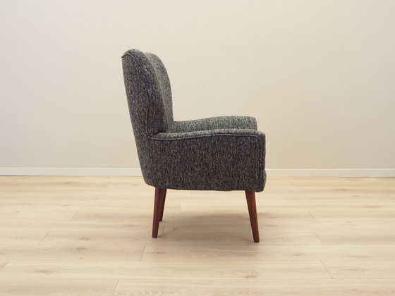 Image 1 of Grijze fauteuil, Italiaans ontwerp, jaren 1970, Productie: Italië