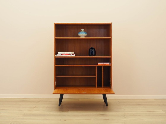 Image 1 of Libreria in teak, design danese, anni '70, realizzata in Danimarca.
