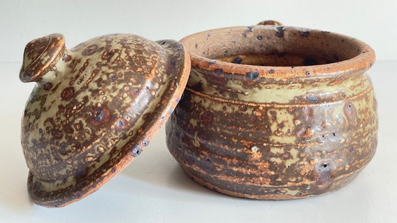 Image 1 of Pentola in gres pirite vintage