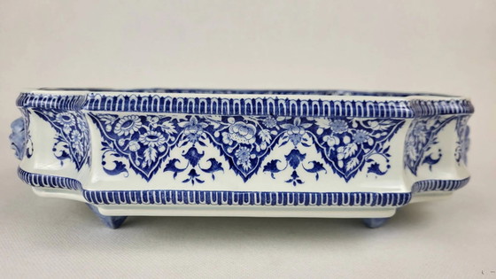 Gien ceramic basin from the 20th century – Plant pot, Porcelain (photo 6 of 12)