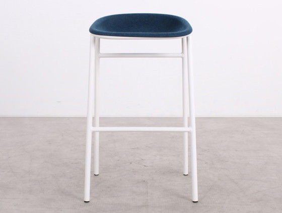 Image 1 of 2x taburete de bar De Vorm LJ3 azul oscuro