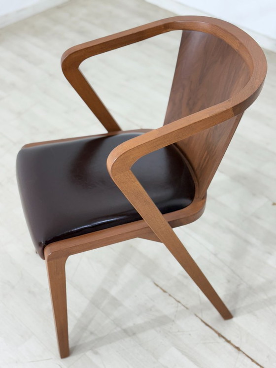 Stylish retro armchair / retro chair / retro vintage living room chair / armchair – Dining chairs, Wood (photo 5 of 8)