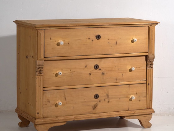 Antique three drawer dresser (c.1920) #57 – Chest of drawers (photo 2 of 40)